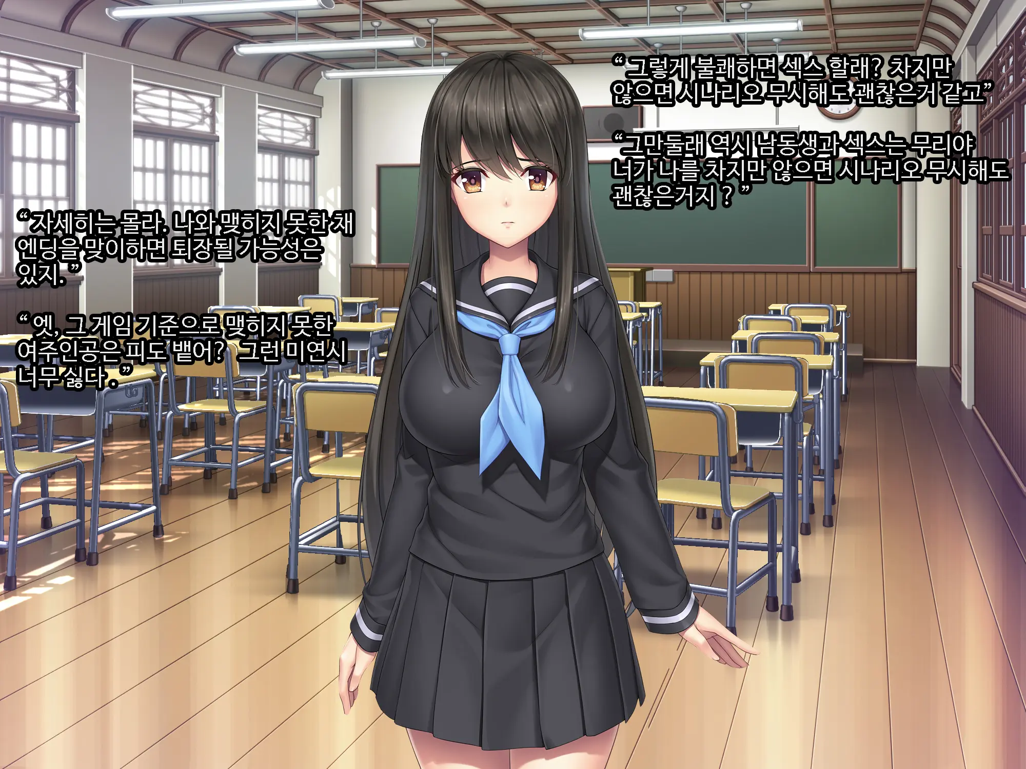 Galge No Heroine O Tasukeru Tame Ni. | 미연시 히로인을 돕기위하여